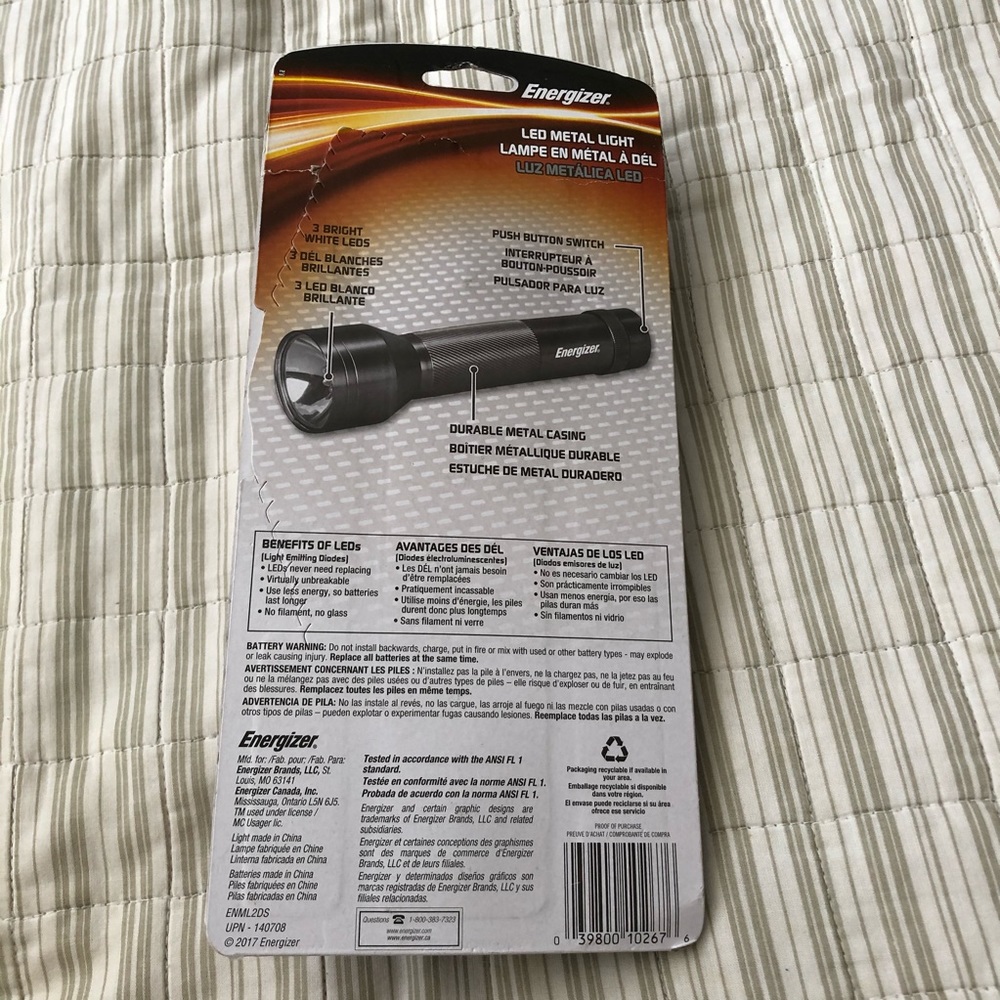 Energizer flashlight - Picture 2 of 2